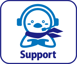 サポート / support
